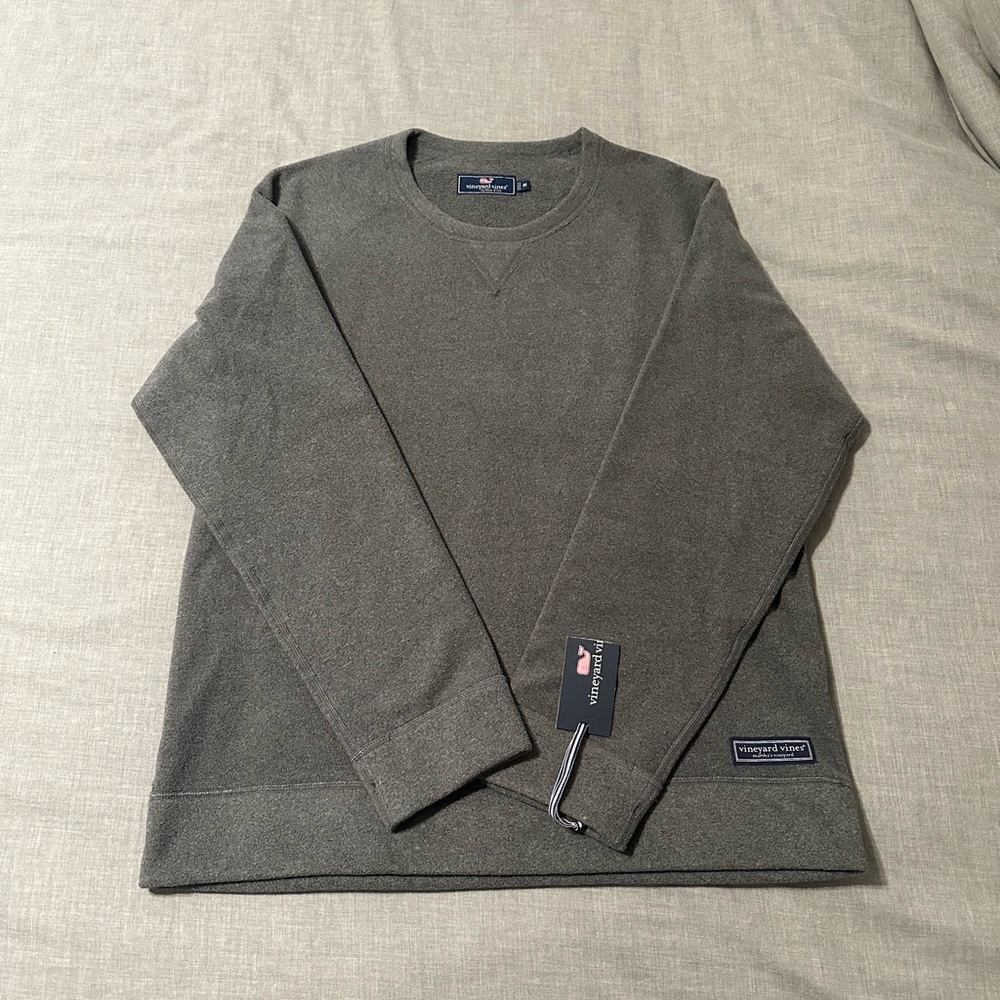 Vineyard Vibes Mens Fleece Crewneck